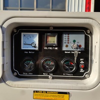 Groupe électrogène diesel triphasé à châssis ouvert super silencieux 20-50 kW 50-100 kVA refroidi par eau, démarrage automatique, démarrage à distance, ATS, usage industriel