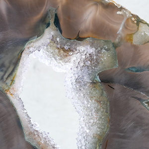 All'ingrosso pietra di cristallo naturale di alta qualità ametista agata <span class=keywords><strong>Druzy</strong></span> Geode fetta con supporto per la decorazione - Product Image 2