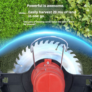 جزازة عشب لاسلكية محمولة 2 في 1 تعمل ببطارية ليثيوم 24 فولت، أداة متعددة الوظائف لتشذيب وقص العشب للحدائق والساحات، مناسبة للمشاريع المنزلية - Product Image 5