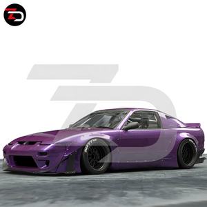 Kit de Carrocería Estilo RB para Silvia S13 180SX <span class=keywords><strong>240SX</strong></span> 1989-1993 con Parachoques, Faldones Laterales, Difusor, Alerones y Spoiler, <span class=keywords><strong>Precio</strong></span> de Fábrica - Product Image 5