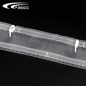 Types de rubans pour rideaux en nylon : œillets et rubans de finition pour rideaux - Product Image 1