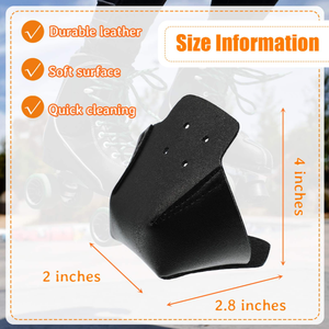 Protezioni per punte dei piedi in pelle di qualità per pattini <span class=keywords><strong>a</strong></span> <span class=keywords><strong>rotelle</strong></span> da esterno, regali di protezione per pattini <span class=keywords><strong>a</strong></span> <span class=keywords><strong>rotelle</strong></span> quad da interno - Product Image 6