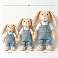 Fabricant de jouets en peluche personnalisés, fabricant de jouets en peluche anime, fabricant de poupées en tissu, logo personnalisé, Bonny Rabbit, cadeau, animal en peluche, usine