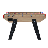 Table de football en bois MDF personnalisée de haute qualité Jeu de sport d'intérieur à la française Joueurs en plastique Table de football populaire pour bébé