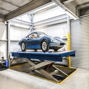 Ascenseur de voiture souterrain hydraulique personnalisable ascenseur à ciseaux de stationnement de voiture à un étage élévateur à ciseaux de voiture stationnaire à vendre - Product Image 5