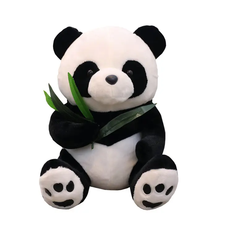 Fanfei — Animal en peluche Panda doux, mignon, en peluche, cadeau d'anniversaire, de noël, pour enfants, cadeaux d'anniversaire