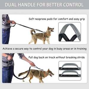Ceinture Réglable Réfléchissante pour la Course, la Marche, la Randonnée, le Cyclisme, Laisse pour Chien, Petites, Moyennes et Grandes Tailles, Rubans en Nylon pour Animaux - Product Image 4