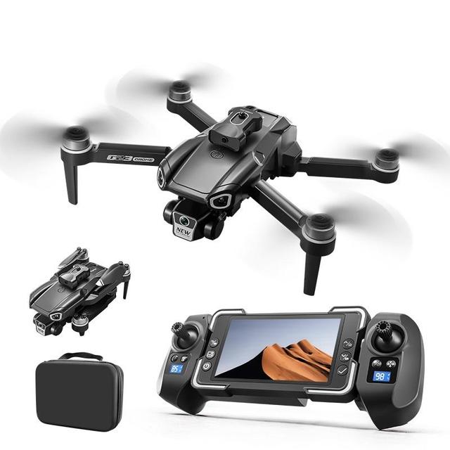 G23 New Style 4.3 Inch Beginner Brushless 5G WIFI FPV Large Screen Remote Dual Camera Obstacle Avoidance Foldable Plastic Drone