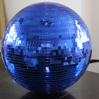Boules disco réfléchissantes de haute qualité, 50 cm x 2 pièces, fabriquées en usine, décoration de fête de Noël, miroir en plastique sûr