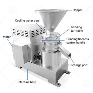 Le hachoir à viande ORME 100 <span class=keywords><strong>kg</strong></span> par heure d'<span class=keywords><strong>amande</strong></span> naturelle Tahini fait une mini machine industrielle à pâte d'arachide - Product Image 2