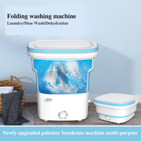 Lave-linge sécheuse multifonctionnel pour la maison et les voyages, mini lave-linge portable pour chaussures