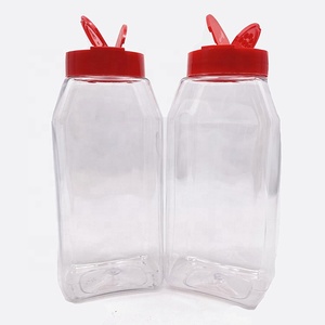 32oz 1000ml Plastic square <strong>Spice</strong> <strong>Jar</strong> - Product Image 6