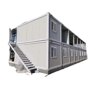 Pre-installed Assemble Modular Container Home for living Accommodation House dormitory Detachable Project