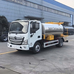 Camión Distribuidor de Asfalto Foton Aumark Pequeño de 4-5 CBM, Esparcidor de Betún para Construcción de Carreteras - Product Image 1