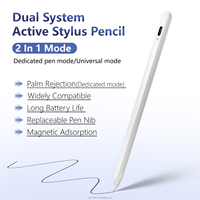 Pour Apple Android double système Mode stylet crayon magnétique rejet de la paume Rechargeable tablette téléphone utilisation écran tactile stylo