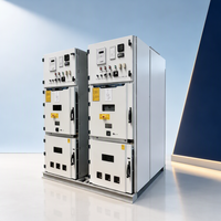 Appareil de commutation triphasé isolé au gaz pour intérieur KYN61-40.5, 40.5KV 1250A, certifié IP4X IEC 60298, avec disjoncteur à vide Vs1