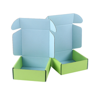 Carton en carton ondulé de couleur personnalisée, logo en papier pour vêtements, chapeaux, chaussettes, boîtes d'expédition, emballage postal