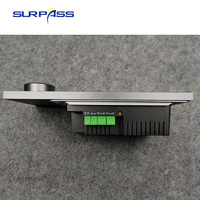 PW730T + FCR53 Tuya 7 pulgadas Smart Home Zigbee Gateway con controles de pantalla táctil Panel de música y altavoz de 8 cables amplificador incorporado