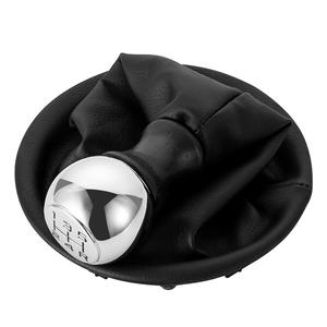 Cache-poussière en cuir pour pommeau de levier de vitesse Peugeot Citroën, cadre rond, lavable, protection du levier de vitesse de voiture - Product Image 3