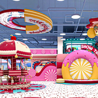 Équipements de jeux intérieurs, jeux de parc d'attractions pour enfants - Utilisation commerciale, taille et couleur personnalisables, certifié ISO9001