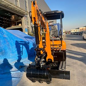 Miniexcavadora de 2 toneladas con orugas, máquina hidráulica de excavación para zanjas y excavaciones. - Product Image 3