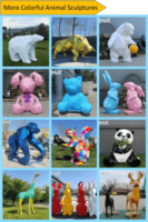 Vente directe d'usine, sculpture de léopard en acier inoxydable, statue d'animal en acier inoxydable de haute qualité pour la décoration artistique