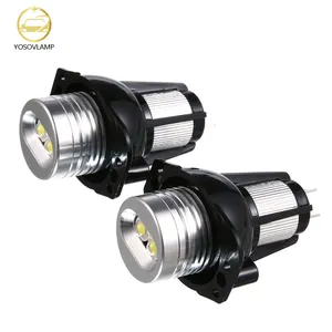 Yosovlamp E90 E91ไฟตัดหมอก,ไฟแองเจิลอาย LED 10วัตต์โคมไฟตกแต่ง