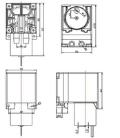 Pompe à air à diaphragme sans balais 10L/min 100Kpa 60Kpa pour équipement médical et de laboratoire OEM