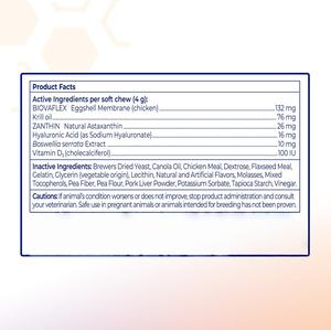 Complément articulaire OEM pour chiens, glucosamine et chondroïtine pour animaux de compagnie, friandises à mâcher souples pour chiens avec étiquette privée - Product Image 6