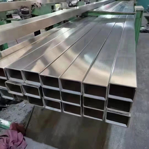 Tubo Cuadrado de Acero Inoxidable Sanitario Decorativo de Fábrica al por Mayor, Soldado ERW, Superficie ASTM BA, 304 316 201 430 - Product Image 4