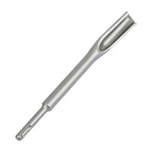 Burin <span class=keywords><strong>à</strong></span> découper en acier 40Cr en forme de V, pointe en carbure de 1/2 po, qualité DIY, pour <span class=keywords><strong>carrelage</strong></span>, maçonnerie, béton, <span class=keywords><strong>brique</strong></span> - Product Image 1