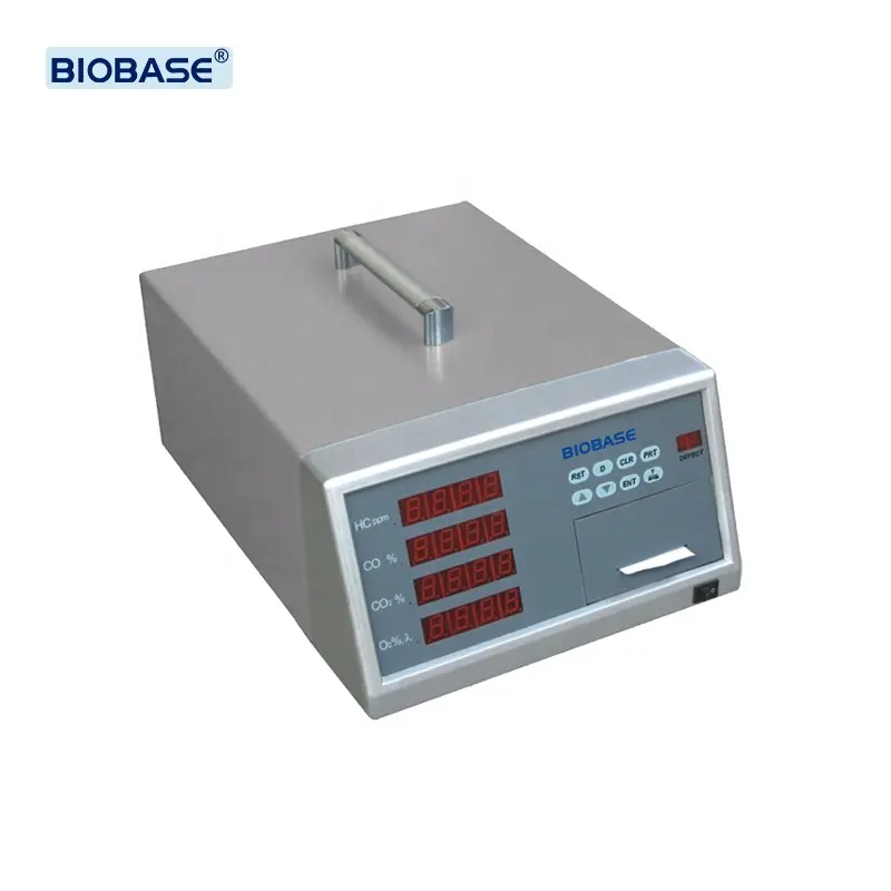 BIOBASE China Automobile Exhaust Analyzer Mit linearer automatischer Datenverarbeitung für Fahrzeuge