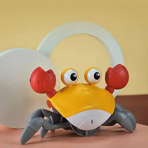 Hot Sale Rechargeable Electric <b>Crab</b> Dog Cat <b>Toy</b> Eco-Friendly <b>Crawling</b> Escape Pet Interactive Movement <b>Toy</b> Made of Plastic - Product Image 5