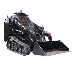 Miễn phí vận chuyển! 1 tấn 1000kg skidsteer Dingo Mini Crawler Skid chỉ đạo Bộ nạp theo dõi Stand-on file đính kèm backhoe loader động cơ bơm - Product Image 1