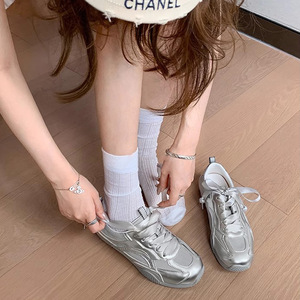 <span class=keywords><strong>Scarpe</strong></span> <span class=keywords><strong>da</strong></span> donna con stile sportivo stile sportivo in maglia <span class=keywords><strong>da</strong></span> esterno Casual in seta allacciate <span class=keywords><strong>da</strong></span> Ballerina <span class=keywords><strong>scarpe</strong></span> <span class=keywords><strong>da</strong></span> <span class=keywords><strong>ginnastica</strong></span> leggere - Product Image 4