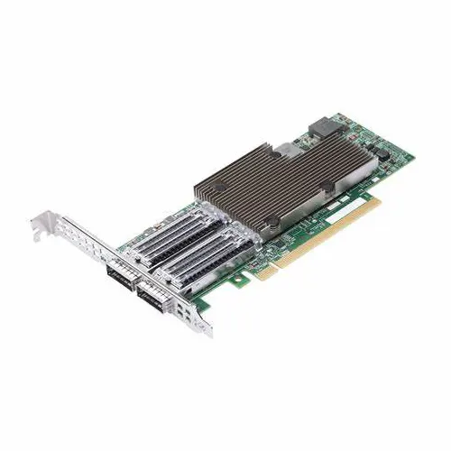 BCM957508-P2100G Dual-Port 100 Gb/giây qsfp56 Ethernet Card giao diện mạng