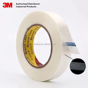 MACtape Résistance aux rayures <span class=keywords><strong>3M</strong></span> <span class=keywords><strong>Scotch</strong></span> 8915 Ruban de filament <span class=keywords><strong>transparent</strong></span> Fibres de verre continues Ruban adhésif en caoutchouc synthétique - Product Image 3