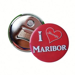 Custom Logo Ref 58Mm Badge Part Magnet <b>Fridge</b> Stickers Bottle Opener - Product Image 4