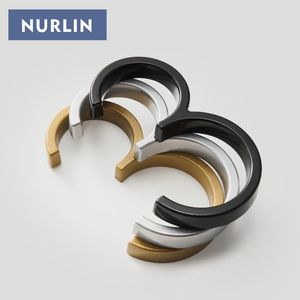 Nurlin 5 pollici 125mm indirizzo di lusso grandi numeri Design moderno oro nero argento casa galleggiante segnaletica per esterni cifre insegne Mailbox - Product Image 4