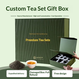 Luxury Custom Gold Foam <b>Wine</b> Cup & Teaware Gift Box Set for Premium Liquor - Product Image 4
