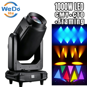 Projecteur LED mobile 700W CMY CTO 6500K avec Ra90, zoom 4.5-55 et prisme à 5 facettes DMX54CH pour DJ/Disco/Éclairage de scène - Product Image 1