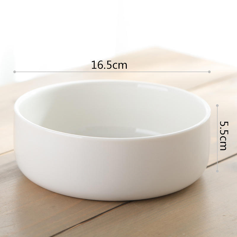 Vaso di fiori rotondo profondo