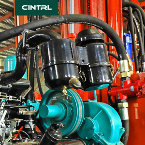 Giàn Khoan Giếng Nước thủy lực cầm tay độ sâu 200m, khung gầm bánh xe & Máy bơm tích hợp cho trang trại - Product Image 4