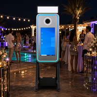 Photomaton portable Magic Mirror avec valise de transport pour mariage et fête