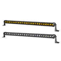 Barre lumineuse LED étanche de 30 pouces à montage latéral avec faisceau de câblage pour tracteur