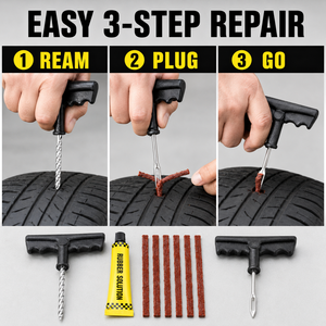 Kit Spray e Colla per <span class=keywords><strong>Riparazione</strong></span> Pneumatici - <span class=keywords><strong>Riparazione</strong></span> di Emergenza con Patch Freddo e Striscia di <span class=keywords><strong>Riparazione</strong></span> - Product Image 5