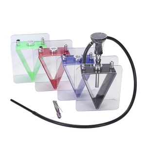 Bán Buôn Tùy Chỉnh Chất Lượng Cao Quảng Trường Với Các Xử Lý Trong Suốt <span class=keywords><strong>Acrylic</strong></span> Hookah Hộp - Product Image 6