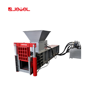 เครื่องกดอัดแท่งสินค้าโภคภัณฑ์อัตโนมัติใช้งานง่ายสำหรับเศษโลหะไม้เศษเศษวัสดุที่เป็นเม็ดควบคุมหลวม - Product Image 1