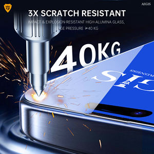 Mietubl 3X AR Aegis Ultra Dar İpek Kenarlı Güçlü Yüksek Şeffaflıkta Temperli Cam Film Toz Geçirmez Fileli SAM S25 Ultra için - Product Image 4