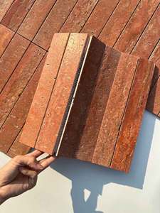 Kit di Piastrelle a Mosaico in <span class=keywords><strong>Travertino</strong></span> Naturale Moderno, Resistente all'Acqua con Design Grafico per Rivestimenti Interni - Product Image 1